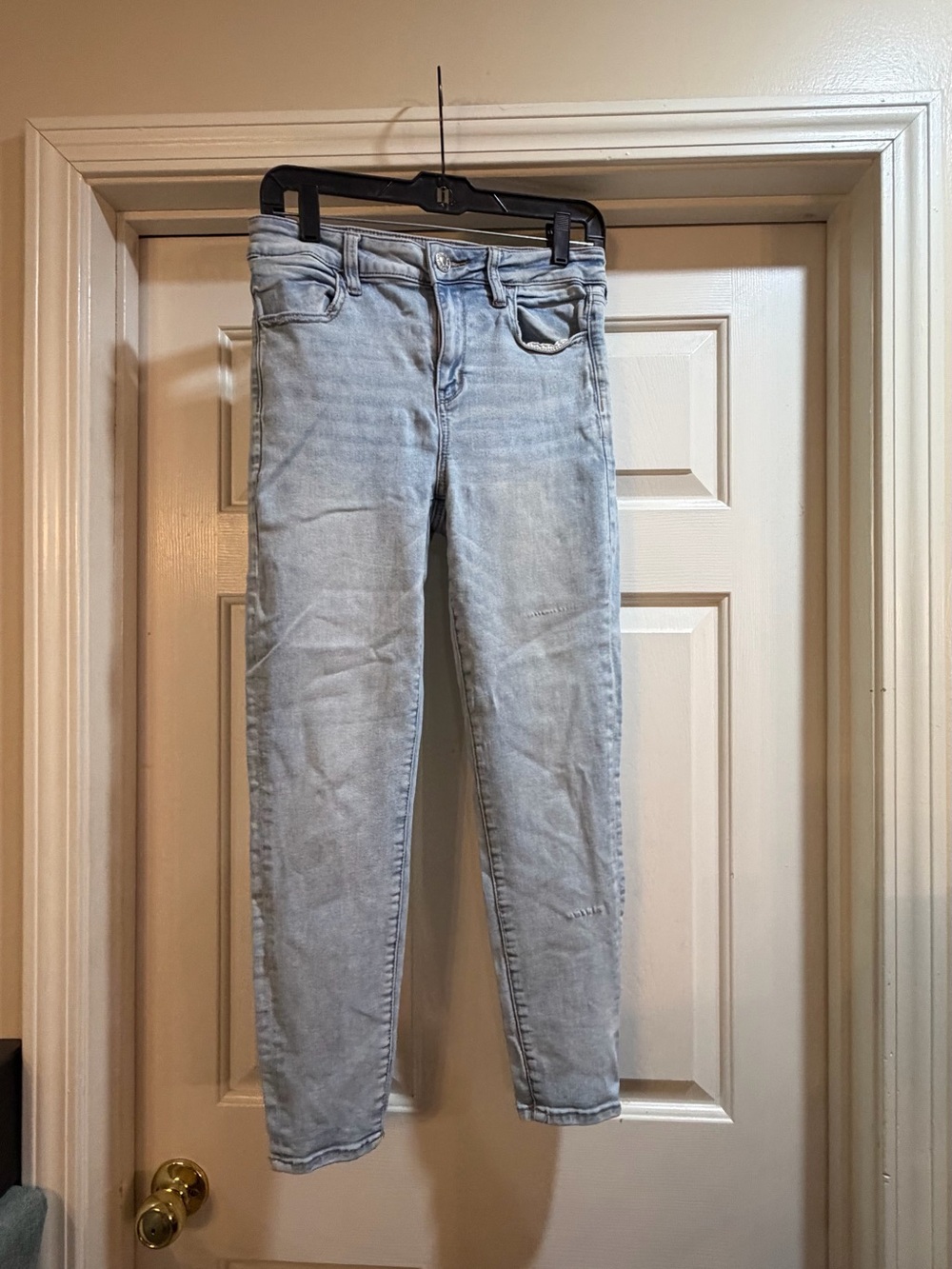 American Eagle Outfitters Light Wash Jeggings Jean Size 10